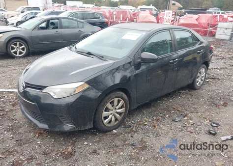 2016 Toyota Corolla Le from USA, damaged, VIN 2T1BURHE1GC486853